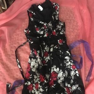 Floral vintage style pinup dress from HotTopic